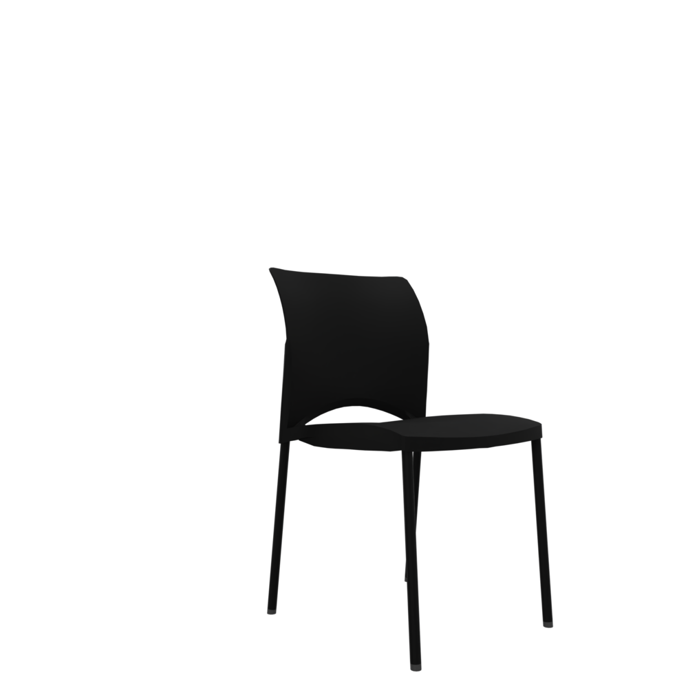 Viasit Linea Besucherstuhl Vierfuß