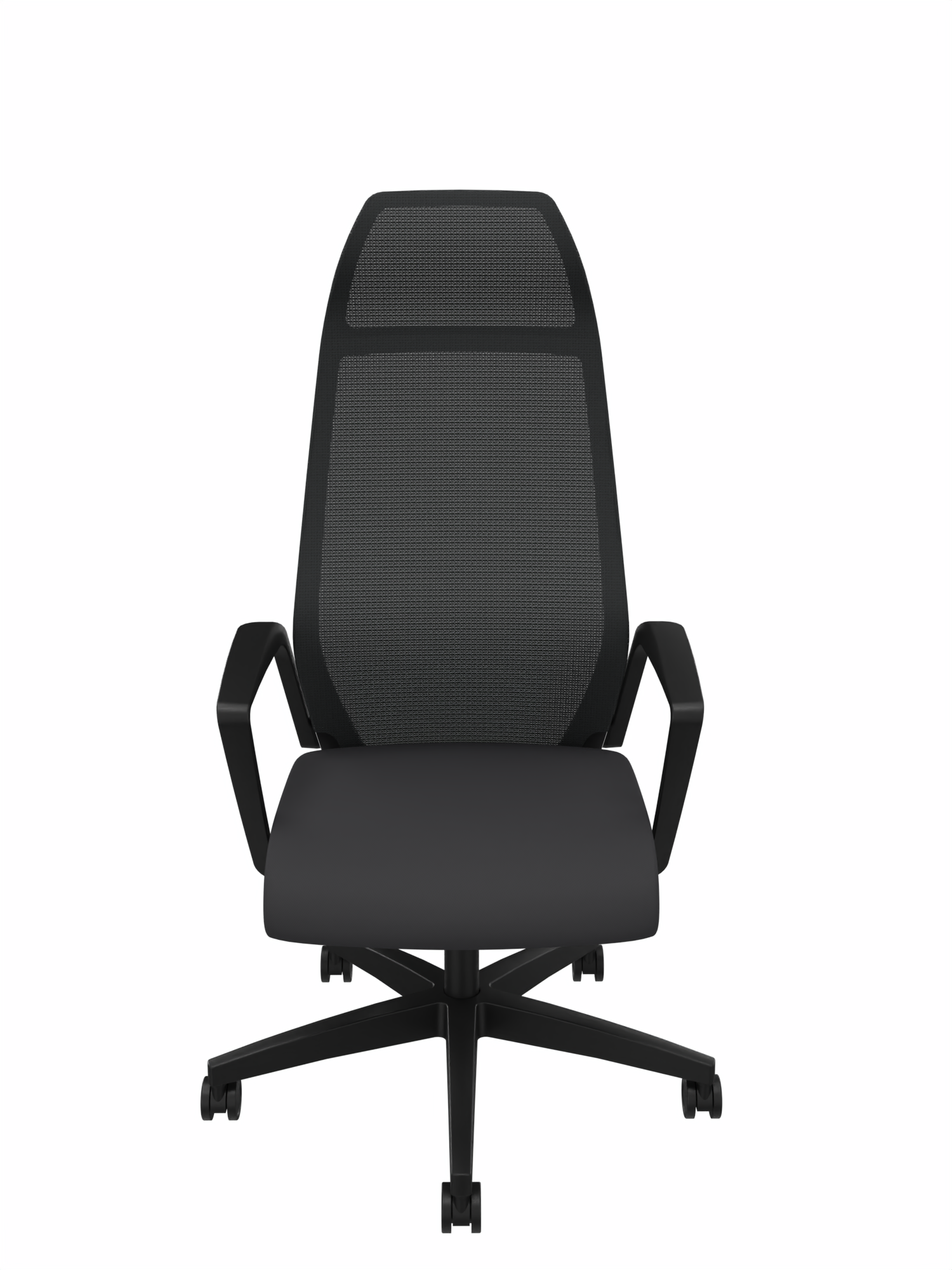 Züco Selvio 0146 Drehstuhl, hohe Netzrückenlehne mit Kopfstütze