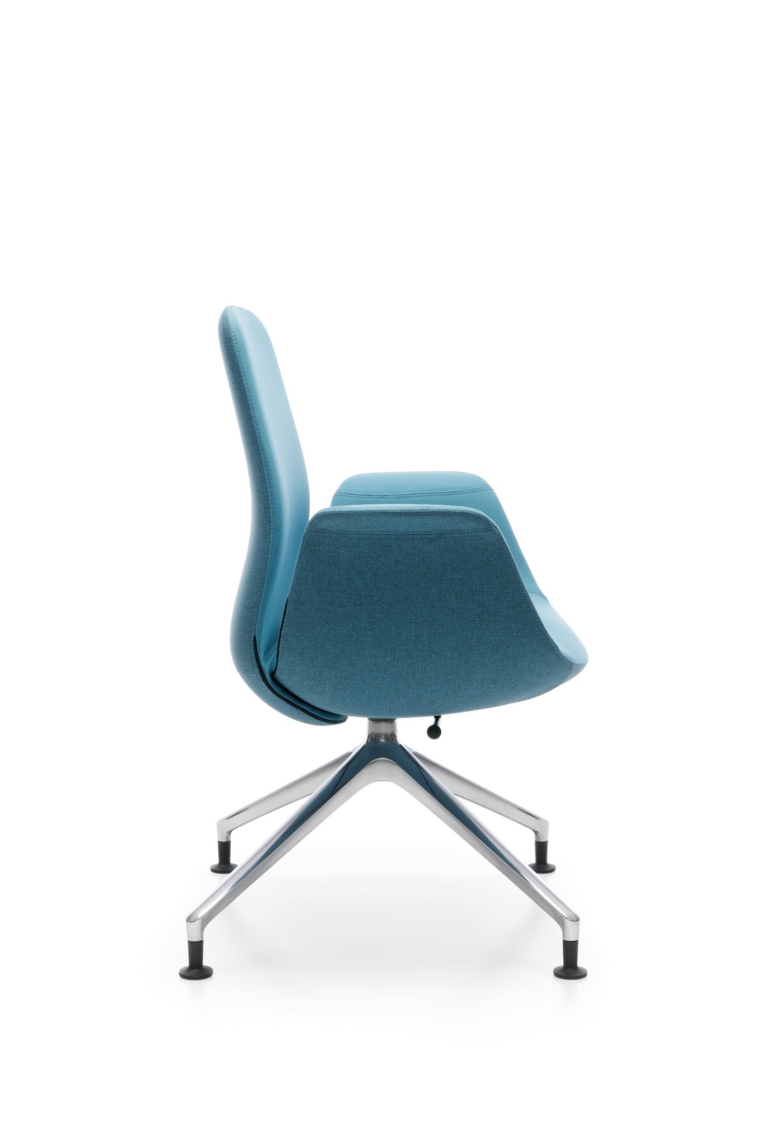 Profim Ellie Pro Bürosessel Drehsessel, niedrige Rückenlehne, 4-armiges Alu-Fußkreuz