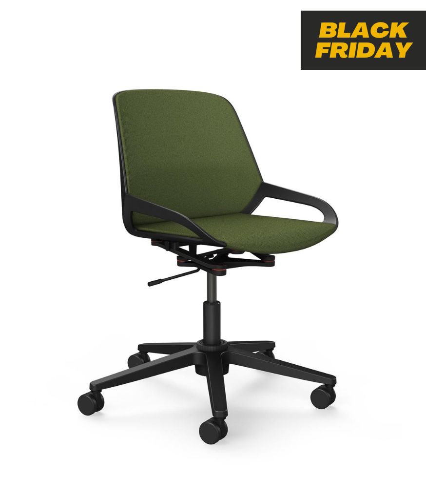 Aeris Numo-Task farngrün meliert - Gestell schwarz - Sofort Lieferbar