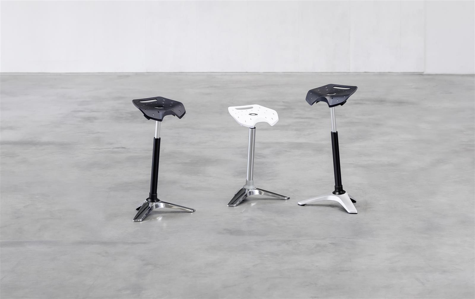 ONGO Stand mit Sattelsitz und optionalem Polster