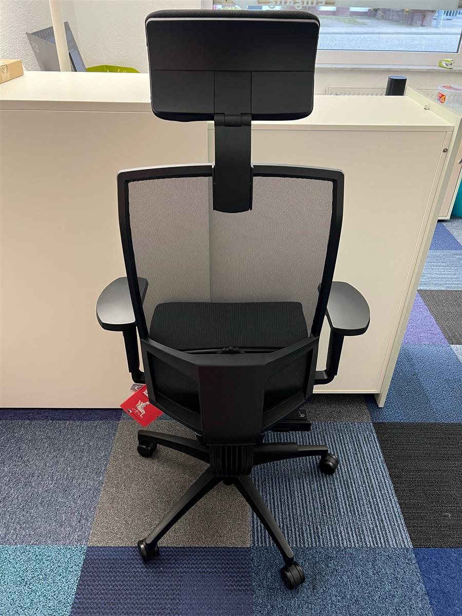 Dauphin Stilo 6798 Drehstuhl Netz Kopfstütze Ausstellungsstück