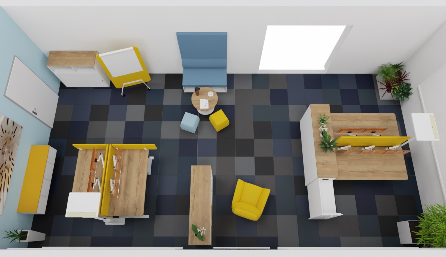 Büroplanung inkl. 3D-Raumplanung und Bildgestaltung