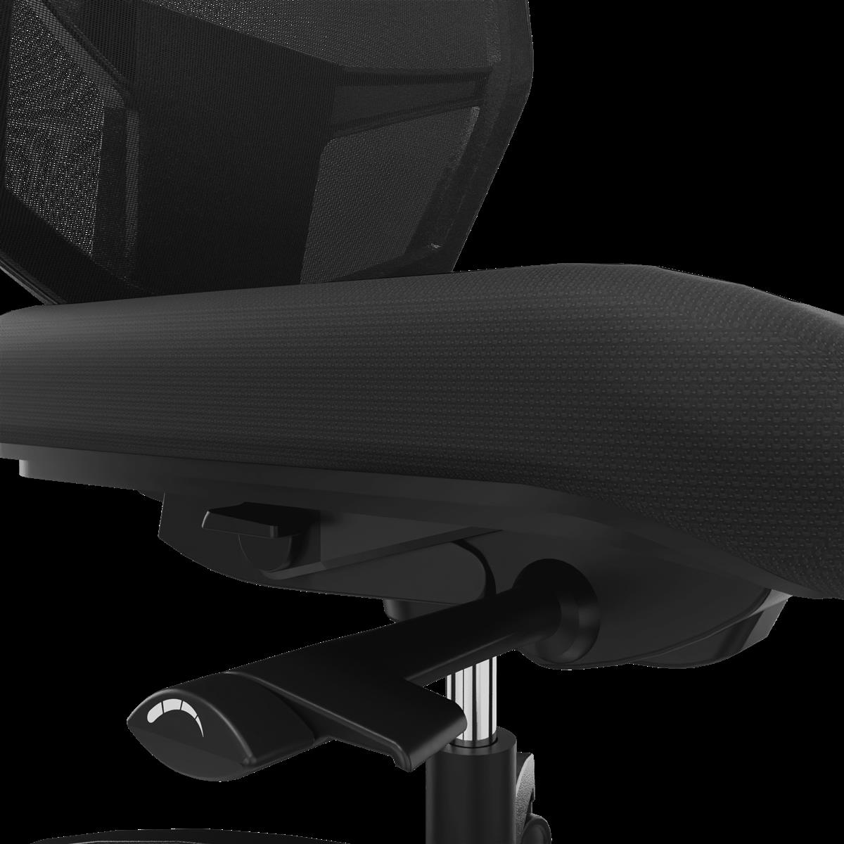 Dauphin @Just magic2 mesh Drehstuhl 5777 mit hoher Rückenlehne