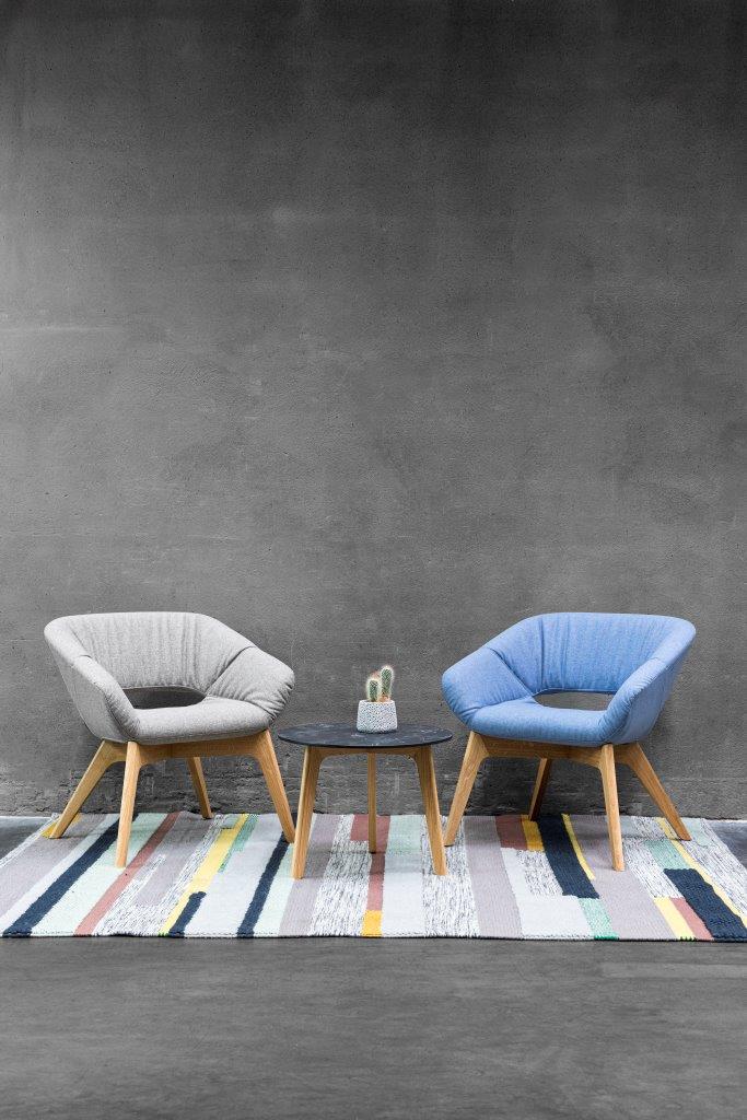 Züco Averio Tavola Beistelltisch mit Holzgestell