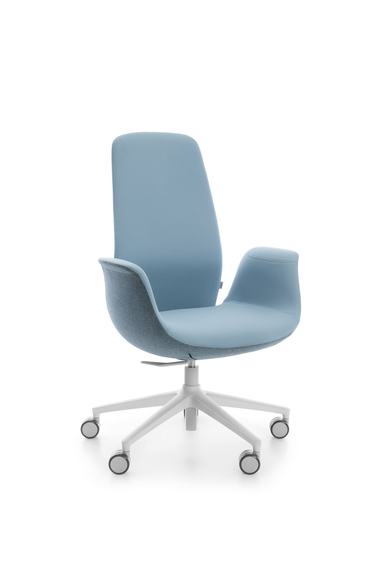 Profim Ellie Pro Bürosessel Drehsessel, hohe Rückenlehne, 4-armiges Alu-Fußkreuz