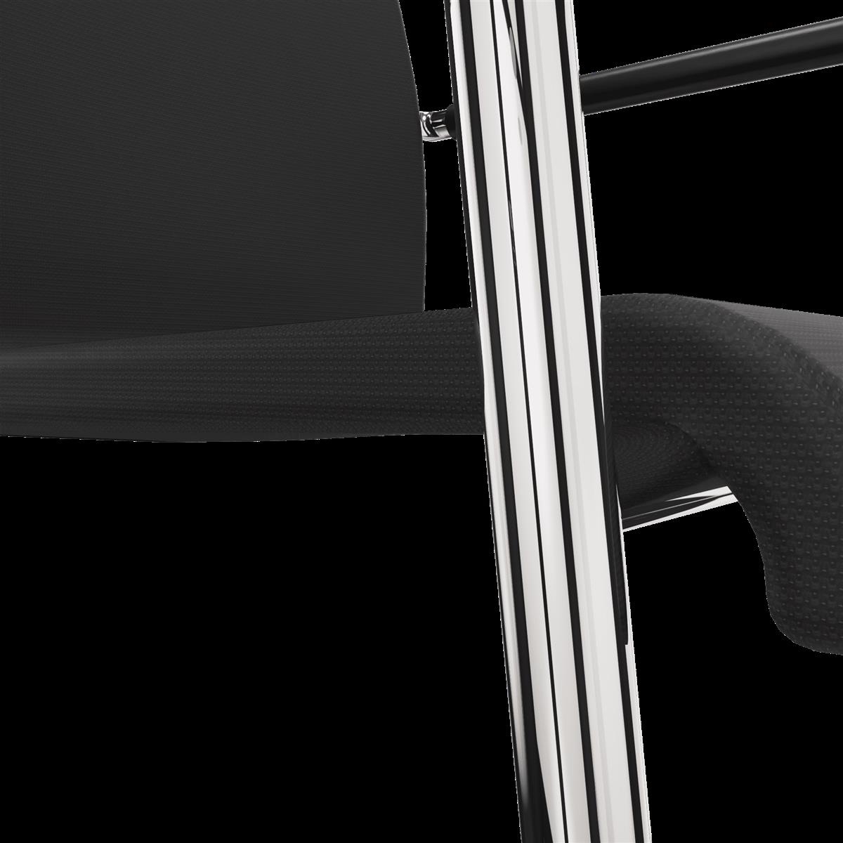 Dauphin Plenar2 conference Freischwinger Konferenzstuhl mit extrahoher Rückenlehne