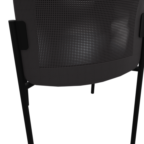 Viasit F2 Besucherstuhl Netz Vierfuß